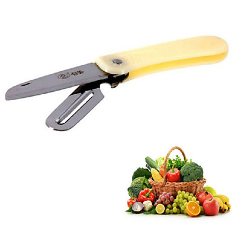 Kitcheniva Stainless Steel Fruit Peeler And Carving Tool Set of 3, 1 Set -  Kroger